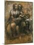 The Virgin and Child with Saint Anne and Saint John the Baptist, C1500-Leonardo da Vinci-Mounted Giclee Print
