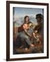 The Virgin and Child with Saint Anne, C.1508-Leonardo da Vinci-Framed Giclee Print