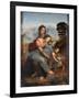 The Virgin and Child with Saint Anne, C.1508-Leonardo da Vinci-Framed Giclee Print