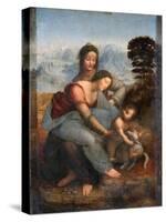 The Virgin and Child with Saint Anne, C.1508-Leonardo da Vinci-Stretched Canvas