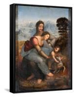 The Virgin and Child with Saint Anne, C.1508-Leonardo da Vinci-Framed Stretched Canvas