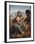 The Virgin and Child with Saint Anne, C.1508-Leonardo da Vinci-Framed Giclee Print