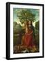 The Virgin and Child with Saint Anne, Ca 1510-1520-Girolamo dai Libri-Framed Giclee Print