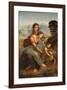 The Virgin and Child with Saint Anne-Leonardo Da Vinci-Framed Premium Giclee Print