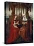 The Virgin And Child With Saint Anne-Ambrosius Benson-Stretched Canvas