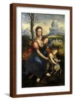 The Virgin and Child with Saint Anne-null-Framed Giclee Print