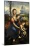 The Virgin and Child with Saint Anne-null-Mounted Giclee Print