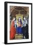 The Virgin and Child with Saint Catherine of Alexandria and Saint Catherine of Siena, C1490-Ambrogio Bergognone-Framed Giclee Print