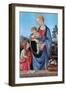 The Virgin and Child with Saint John, 1480-Filippino Lippi-Framed Giclee Print