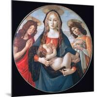 The Virgin and Child with Saint John and an Angel, C1490-Sandro Botticelli-Mounted Giclee Print