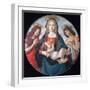 The Virgin and Child with Saint John and an Angel, C1490-Sandro Botticelli-Framed Premium Giclee Print