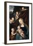 The Virgin and Child, with Saint John and Angels, 1536-Lucas Cranach the Elder-Framed Giclee Print