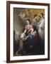 The Virgin and Child with Saint Rose of Viterbo-Bartolomé Estebàn Murillo-Framed Giclee Print