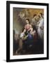 The Virgin and Child with Saint Rose of Viterbo-Bartolomé Estebàn Murillo-Framed Giclee Print