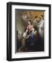 The Virgin and Child with Saint Rose of Viterbo-Bartolomé Estebàn Murillo-Framed Giclee Print