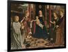 'The Virgin and Child with Saints and Donor', 1510, (1909)-Gerard David-Framed Giclee Print