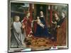 The Virgin and Child with Saints and Donor, 1523-Gerard David-Mounted Giclee Print