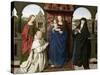 The Virgin and Child with Saints and Donor-Jan van Eyck-Stretched Canvas