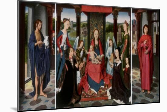 The Virgin and Child with Saints and Donors (The Donne Triptyc), C1478-Dirck Bouts-Mounted Giclee Print