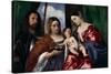 The Virgin and Child with Saints Dorothy and George, Ca. 1518-Titian (Tiziano Vecelli)-Stretched Canvas