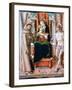 The Virgin and Child with Saints Francis and Sebastian, 1491-Carlo Crivelli-Framed Giclee Print