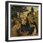 The Virgin and Child with Saints Jerome and Dominic, c1485, (1911)-Filippino Lippi-Framed Giclee Print