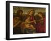 The Virgin and Child with Saints John the Baptist and Catherine, 1504-Andrea Previtali-Framed Giclee Print