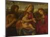 The Virgin and Child with Saints John the Baptist and Catherine, 1504-Andrea Previtali-Mounted Giclee Print