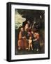 The Virgin and Child with Ss. Peter and Paul-Gian Giacomo Caprotti-Framed Giclee Print