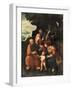 The Virgin and Child with Ss. Peter and Paul-Gian Giacomo Caprotti-Framed Giclee Print