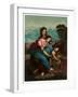 The Virgin and Child with St Anne, C1510-Franz Kellerhoven-Framed Giclee Print