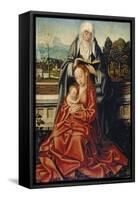 The Virgin and Child with St Anne-null-Framed Stretched Canvas