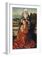 The Virgin and Child with St Anne-null-Framed Giclee Print