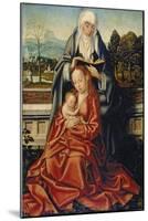 The Virgin and Child with St Anne-null-Mounted Giclee Print