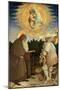 The Virgin and Child with St. George and St. Anthony the Abbot (Egg Tempera on Poplar)-Antonio Pisani Pisanello-Mounted Giclee Print