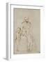 The Virgin and Child with St John-Raphael-Framed Giclee Print