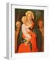 The Virgin and Child with St. Joseph and John the Baptist, 1521-27 (See also 80193)-Jacopo Pontormo-Framed Giclee Print