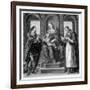 The Virgin and Child with St Julian and St Nicholas of Myra, 1490-1492-Hebert-Framed Giclee Print