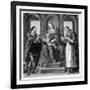 The Virgin and Child with St Julian and St Nicholas of Myra, 1490-1492-Hebert-Framed Giclee Print