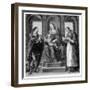 The Virgin and Child with St Julian and St Nicholas of Myra, 1490-1492-Hebert-Framed Premium Giclee Print