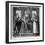 The Virgin and Child with St Julian and St Nicholas of Myra, 1490-1492-Hebert-Framed Premium Giclee Print