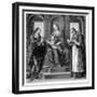 The Virgin and Child with St Julian and St Nicholas of Myra, 1490-1492-Hebert-Framed Giclee Print