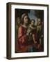 The Virgin and Child with the Baptist and an Angel, C. 1516-Paolo Morando-Framed Giclee Print