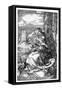 The Virgin and Child with the Pear, 1511-Albrecht Dürer-Framed Stretched Canvas