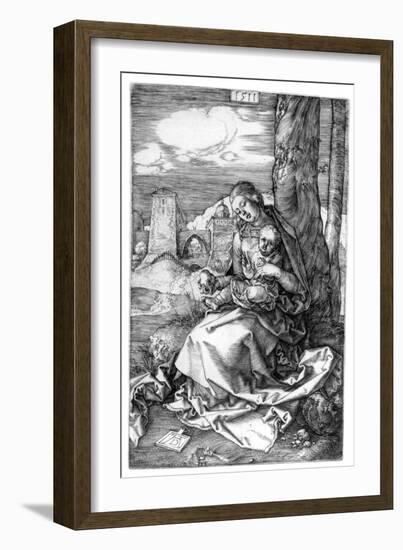 The Virgin and Child with the Pear, 1511-Albrecht Dürer-Framed Giclee Print