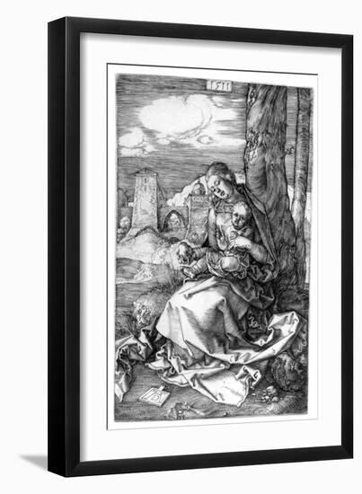 The Virgin and Child with the Pear, 1511-Albrecht Dürer-Framed Giclee Print