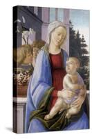 The Virgin and Child with Two Angels, 1472-1475-Filippino Lippi-Stretched Canvas