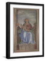 The Virgin and Child with Two Angels-Bramantino-Framed Giclee Print