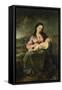 The Virgin and Child-Alonso Cano-Framed Stretched Canvas