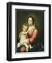 The Virgin and Child-Bartolome Esteban Murillo-Framed Giclee Print